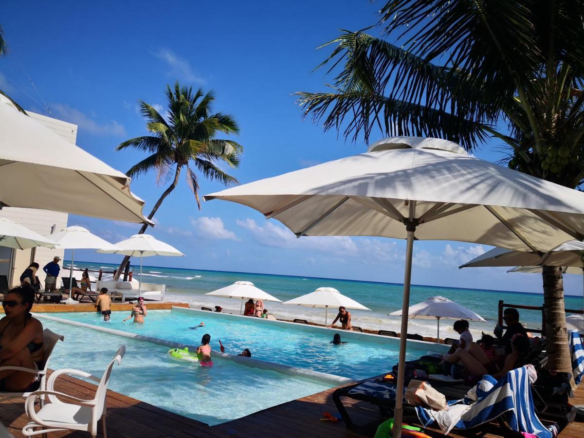 Beachside Corasol El Amanecer De Frida Para 2 Personas Плая-дель-Кармен Экстерьер фото
